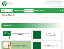 Tablet Screenshot of muslimconverts.org